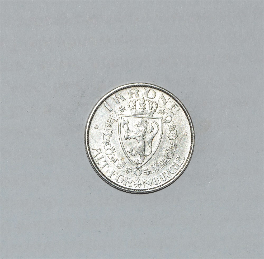 Norge 1 krone 1915 kv. 1+