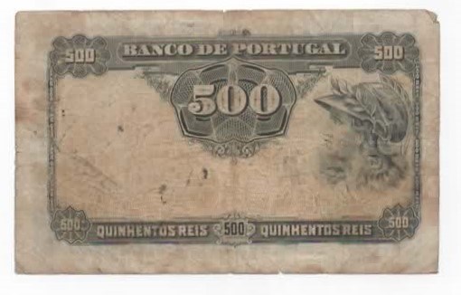Portugal 500 reis 1904 kv. 1-
