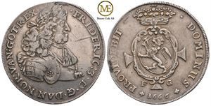 Speciedaler 1666 Frederik III. Kv.1+