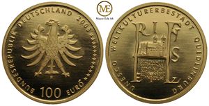 100 euro gull Tyskland 2003. Proof