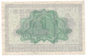 1 krone 1941 B.9564149. Kv.0/01