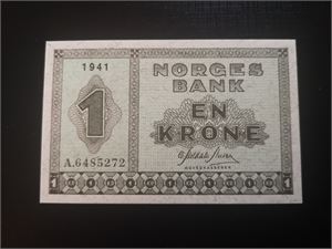 1 krone 1941 A