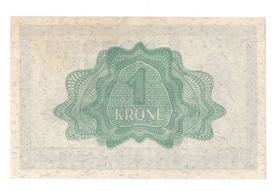 1 krone 1942 C kv. 0