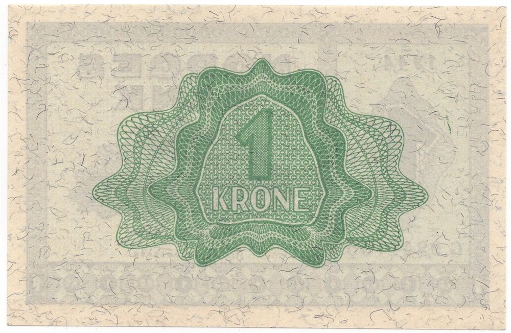 1 krone 1944 G.9841755. Kv.0