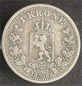 1 krone 1882 Kv.1