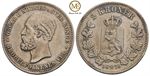 2 kroner 1878 Oscar II. Kv.1+