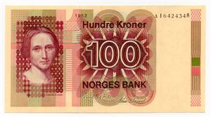 100 kroner 1982 AI