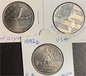 USA 1/2$ 1992d,p,s jub kv 0