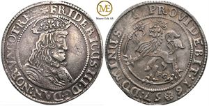 Speceidaler 1657 Frederik III. R. Kv.1+