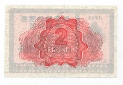 Norge 2 kroner 1949 G kv. 0