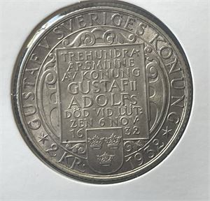 2 kroner 1932 jub. Kv.01