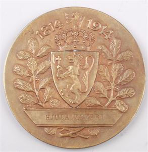 Jubileumsutstillingen i Kristiania 1914. Bronse. Kv.0/01