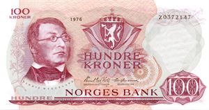 100 kroner 1976 Z 0-million erstatning