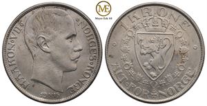 1 krone 1915 Haakon VII. Kv.01