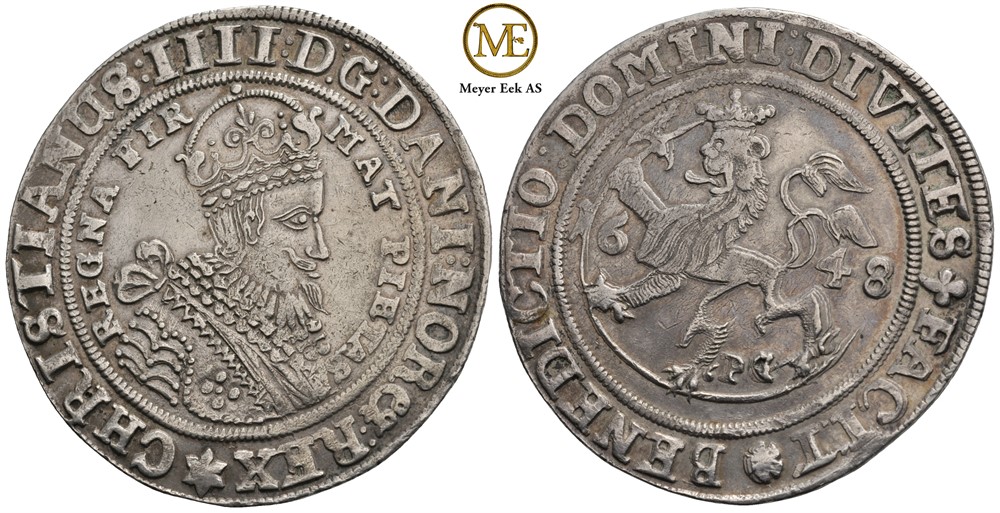 Speciedaler 1648 Christian IV. Kv.01
