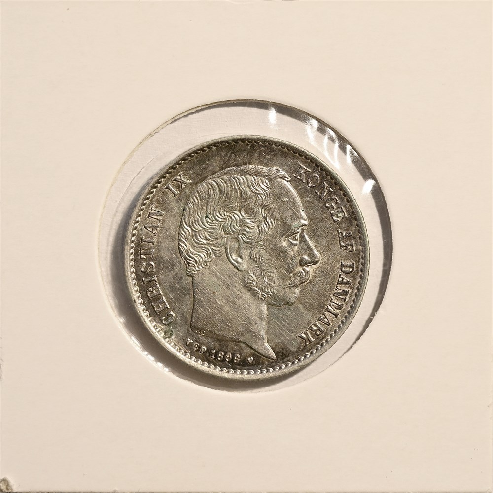 Danmark 1 krone 1898 kv. 01