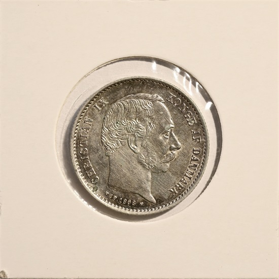 Danmark 1 krone 1898 kv. 01