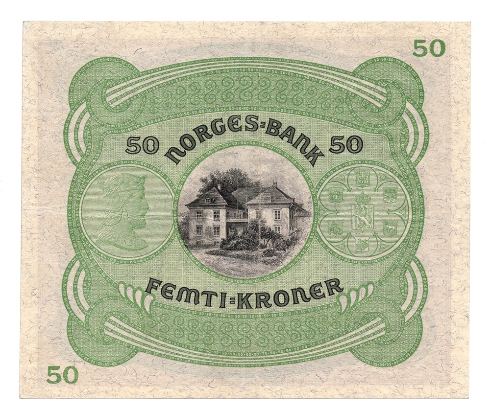 50 kroner 1941 C.0829878. Kv.1+
