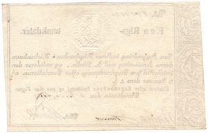 1 Rigsbankdaler Christiania 6. Januar 1914. Kv.0/01