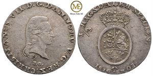 1/3 speciedaler 1803 IGM/PG. Christian VII. Kv.1+/01