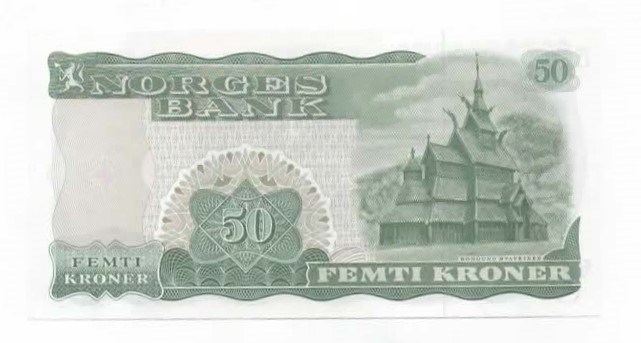 Norge 50 kroner 1982 N kv. 0