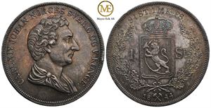 Speciedaler 1844 Carl XIV Johan. Kv.0