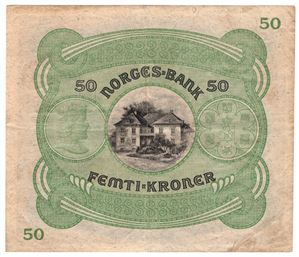 50 kroner 1941 C. Kv.1