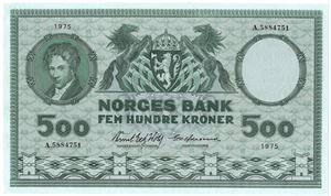 500 kroner 1975 A.5884751. Kv.0/01