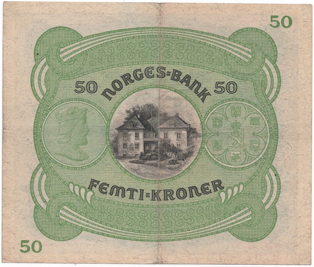 50 kroner 1941 C.2333488. Kv.1/1+