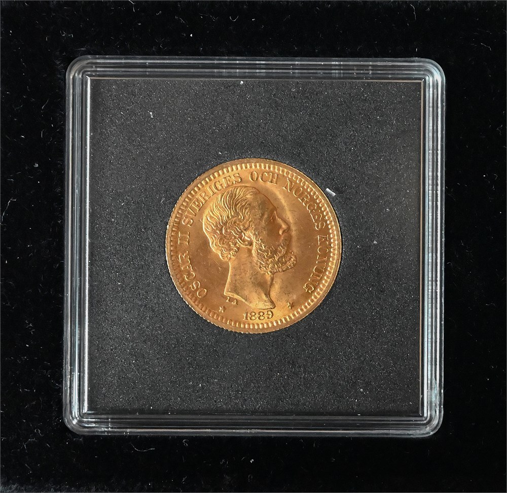 Sverige 20 kroner 1889 kv 0