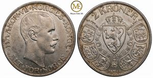 2 kroner 1910 Haakon VII. Kv.0/01