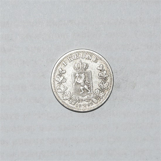 Norge 1 krone 1892 kv. 1