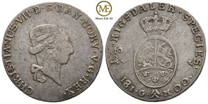 1/3 Speciedaler 1800 Christian VII. Kv.1/1+