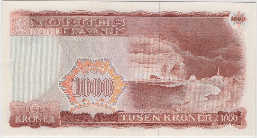 1000 kroner 1980 A.9875697. Kv.0