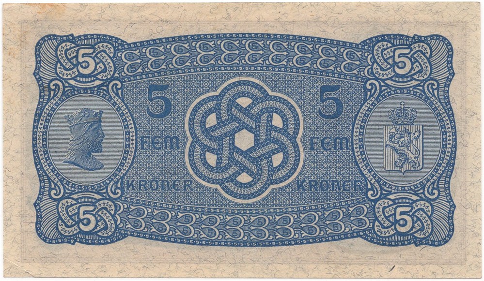 5 kroner 1938 R.0578881. Kv.0/01