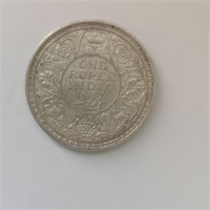 India 1 rupee 1917