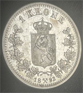 1 krone 1892 Kv.01