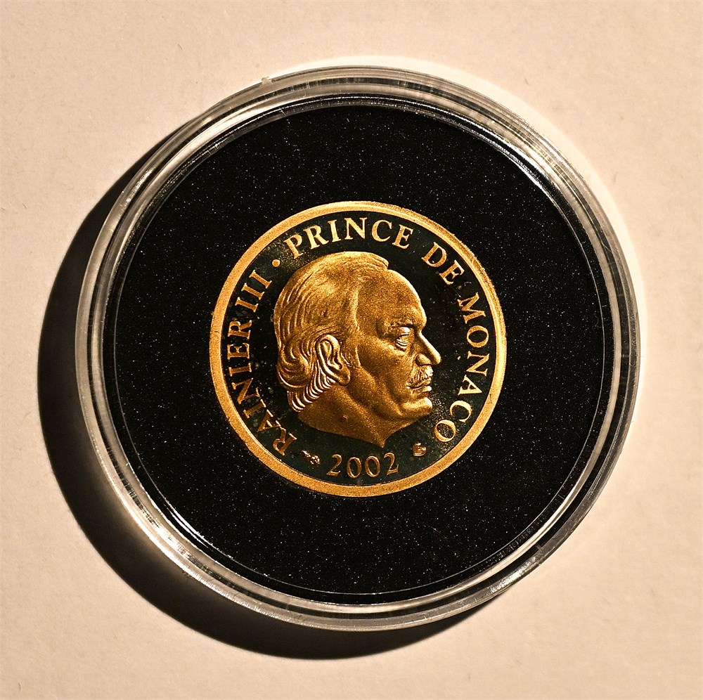 Monaco 20 euro 2002 kv. Proof
