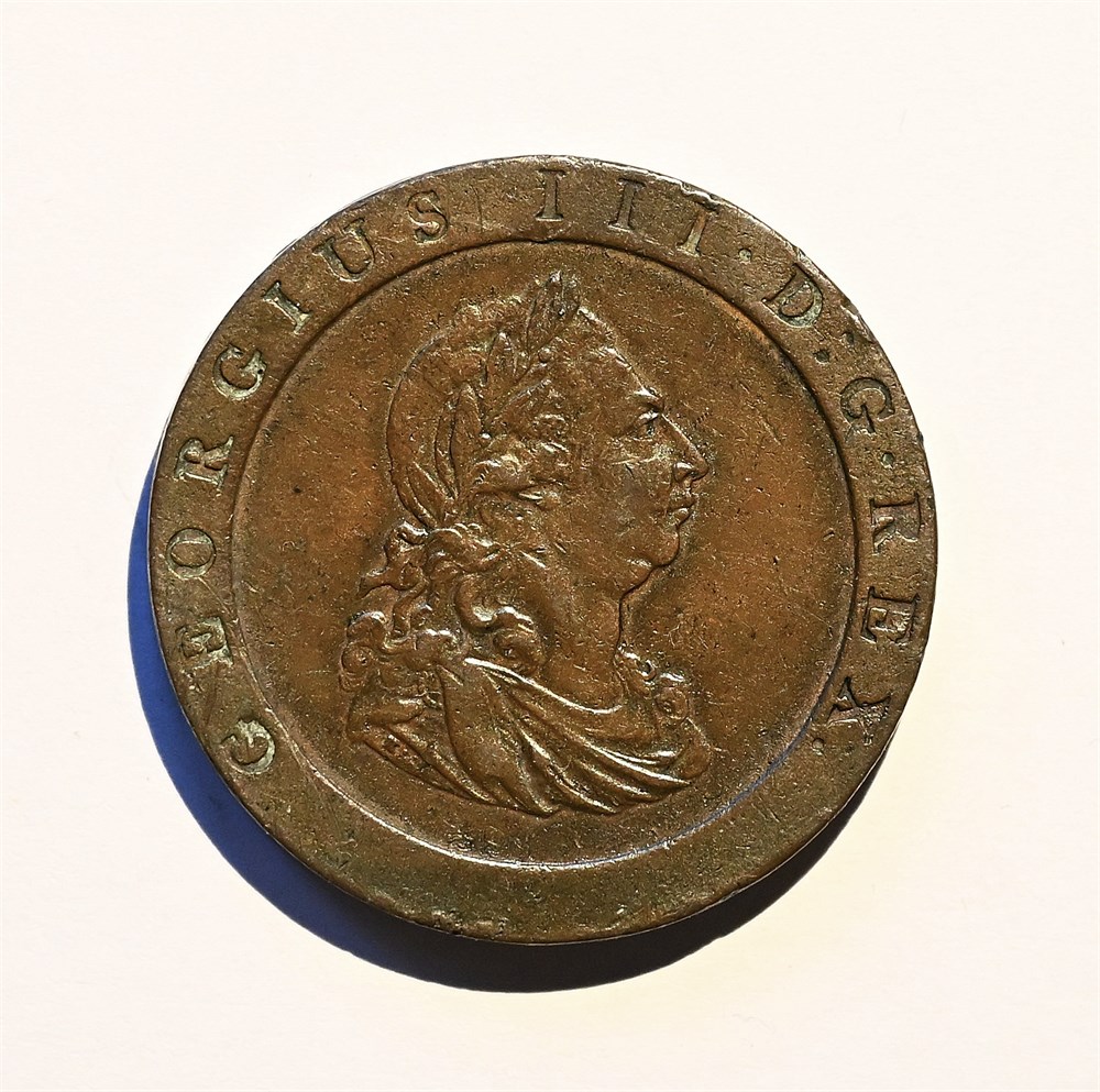 Storbritannia Georg lll Penny (17601820) 1797 kv. 1+/01
