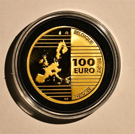 Belgia 100 euro 2002 kv. Proof