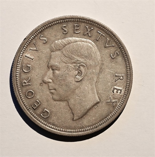 Sør Afrika 5 shillings 1948 kv. 0