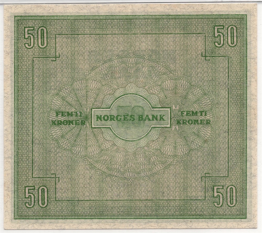 50 kroner 1945 A.3588951. Kv.01
