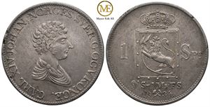 Speciedaler 1834 Carl XIV Johan. Kv.1+/01