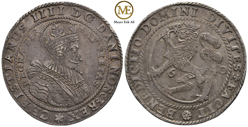 Speciedaler 1640 Christian IV. Kv.01