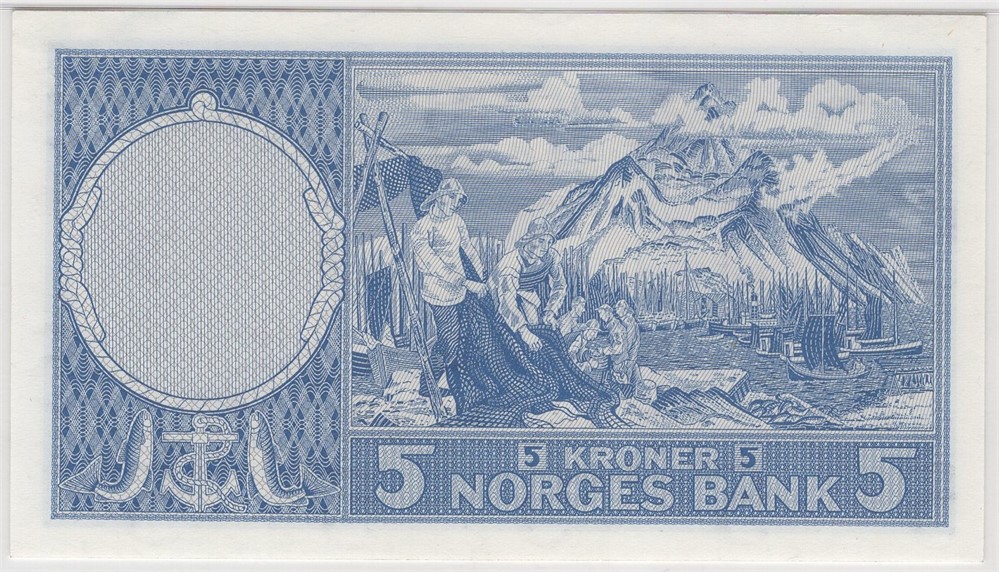 5 kroner 1962 J.4355814. Kv.0