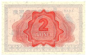 2 kroner 1949 G.1591591. Kv.0