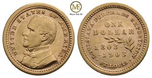 1 dollar 1903 Louisiania. McKinsey. Kv.0/01