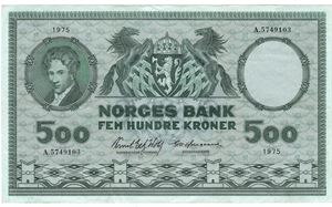 500 kroner 1975 A.5749103. Kv.1