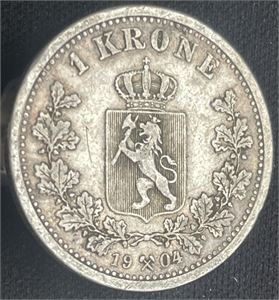 1 krone 1904 Kv.1