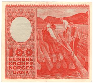 100 kroner 1959 G. Kv.1+/01